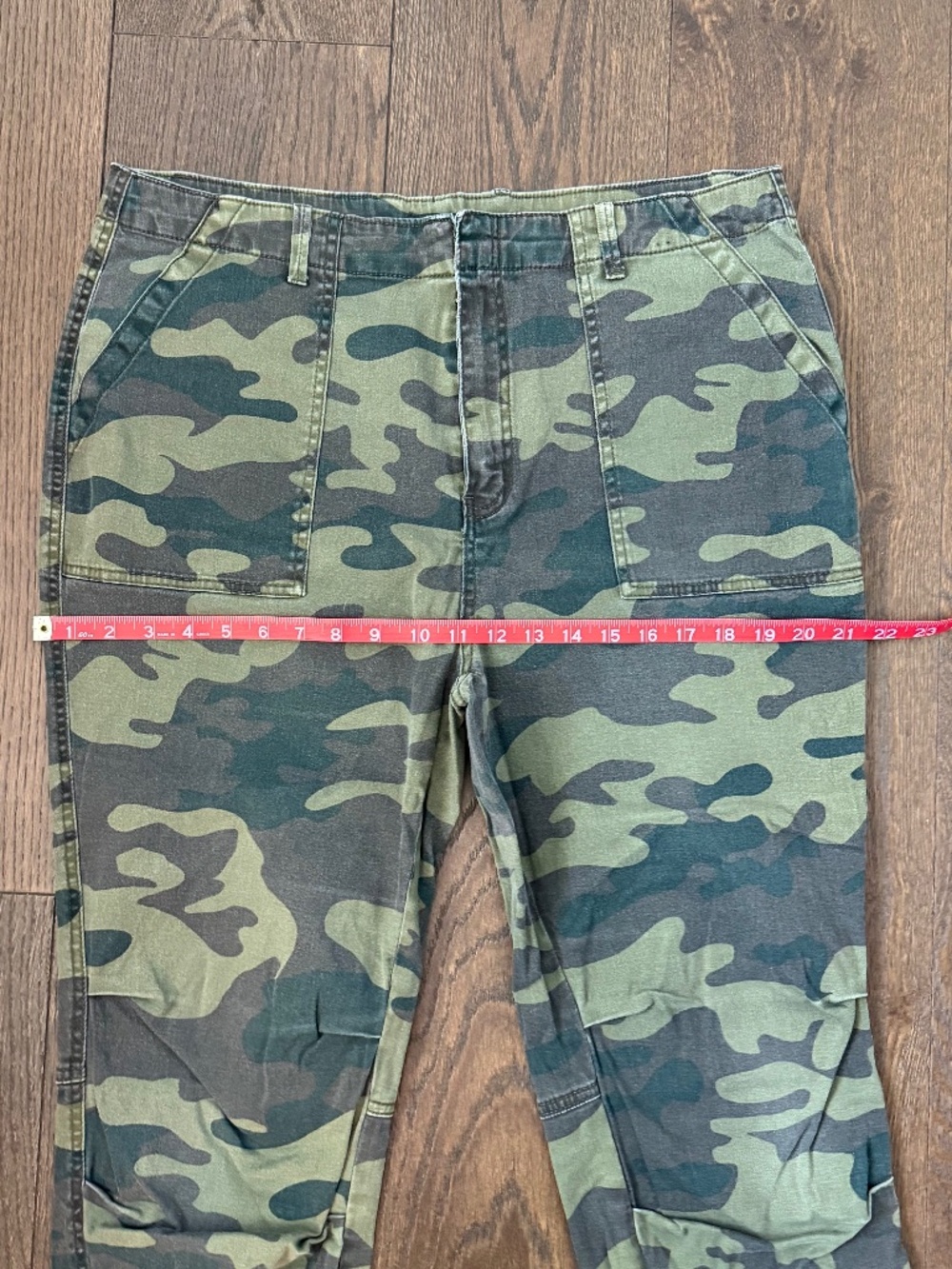 AFRM Camo Jogger Pants Women's Size 32 High Rise Stretch Utility Cargo Ankle